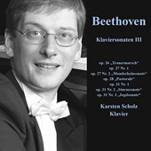 LUDWIG VAN BEETHOVEN - Piano Sonatas Vol. 3