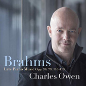 JOHANNES BRAHMS - Late Piano Music