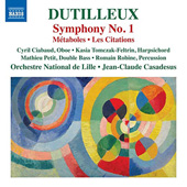 HENRI DUTILLEUX - Symphony No. 1
