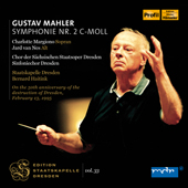 GUSTAV MAHLER - Symphony No. 2 - Staatskapelle Dresden