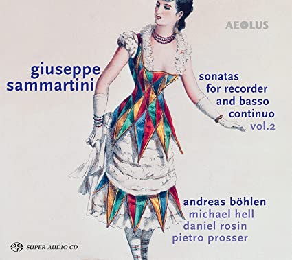 GIUSEPPE SAMMARTINI - Sonatas for Recorder