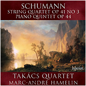 Robert Schumann - Piano Quintet / String Quartet - Takacs Quartet