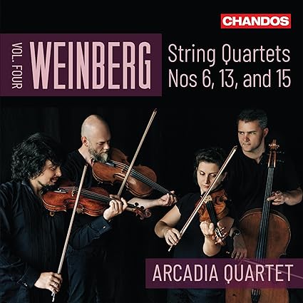 MIECZYSLAW WEINBERG - String Quartets Vol. 4