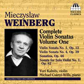 Weinberg - Violin Sonatas
